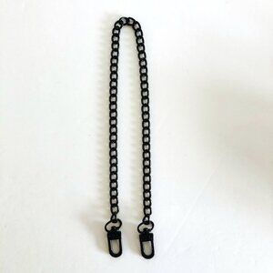 STEVE MADDEN Purse Chain Strap Replacement Black Metal Handle Hand Bag NWOT